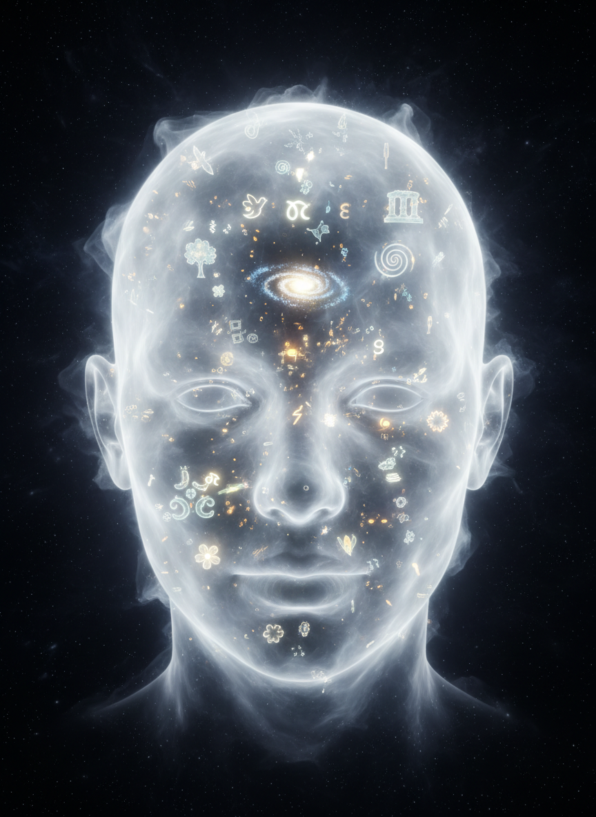 Echo of a Thought - Surreal fog head