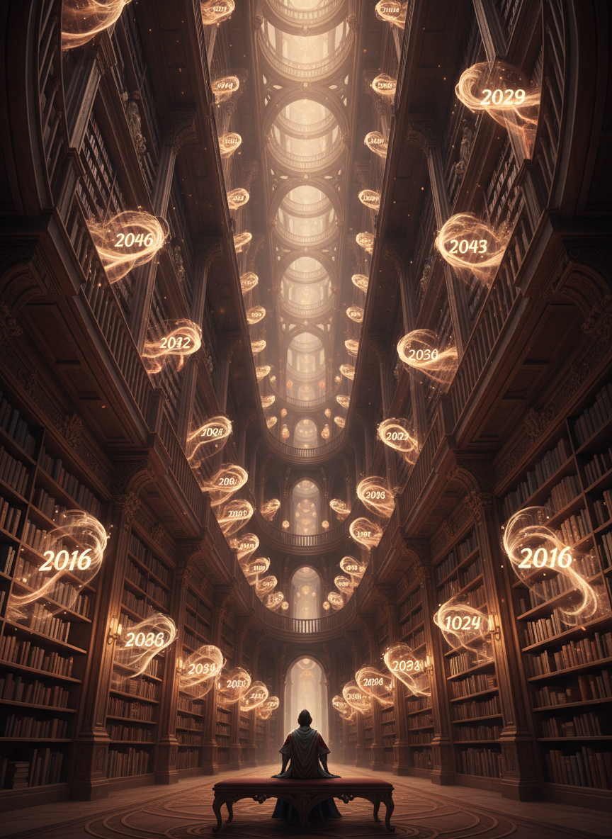 Library of Time - Holographic books