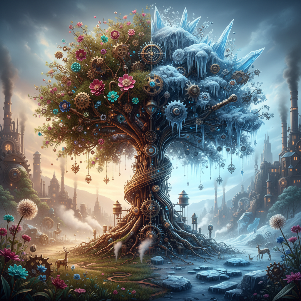 Mechanical Seasons - Gear tree